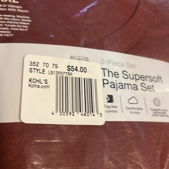 Men's pajamas collection set, XX Large - Picture 3 of 3